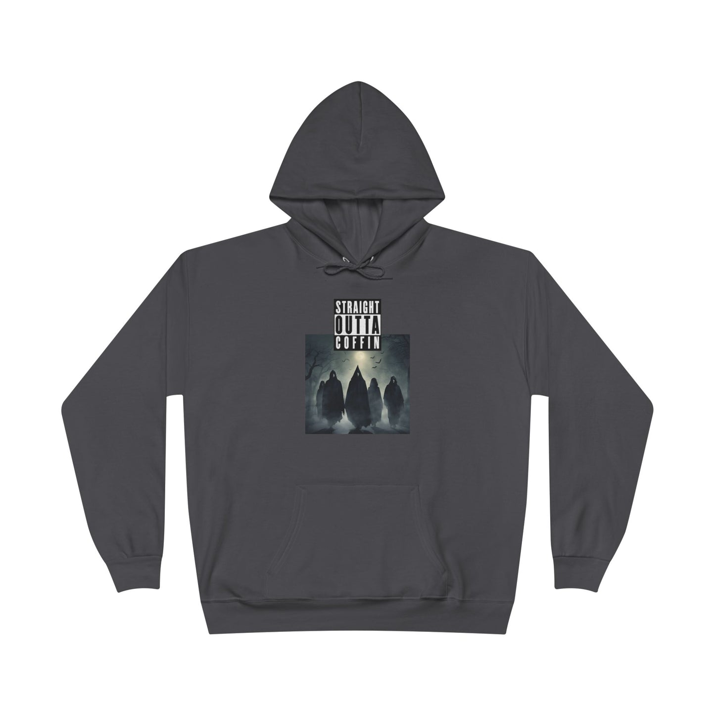 Straight Outta Coffin Unisex EcoSmart® Pullover Hoodie Sweatshirt