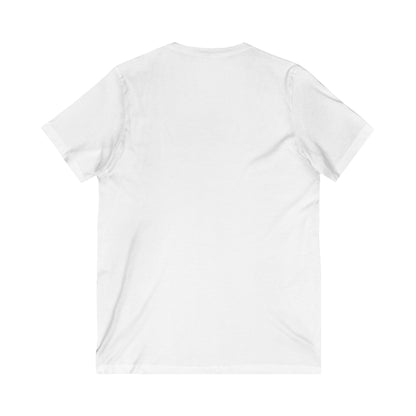 Strait Outta Coffin Unisex Jersey Short Sleeve V-Neck Tee
