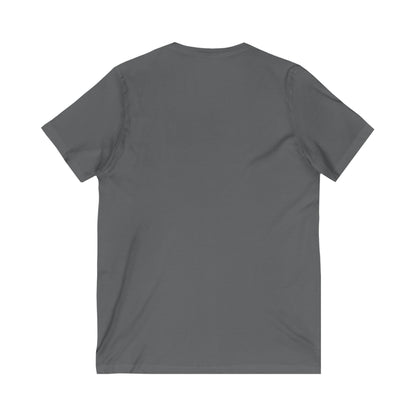 Strait Outta Coffin Unisex Jersey Short Sleeve V-Neck Tee