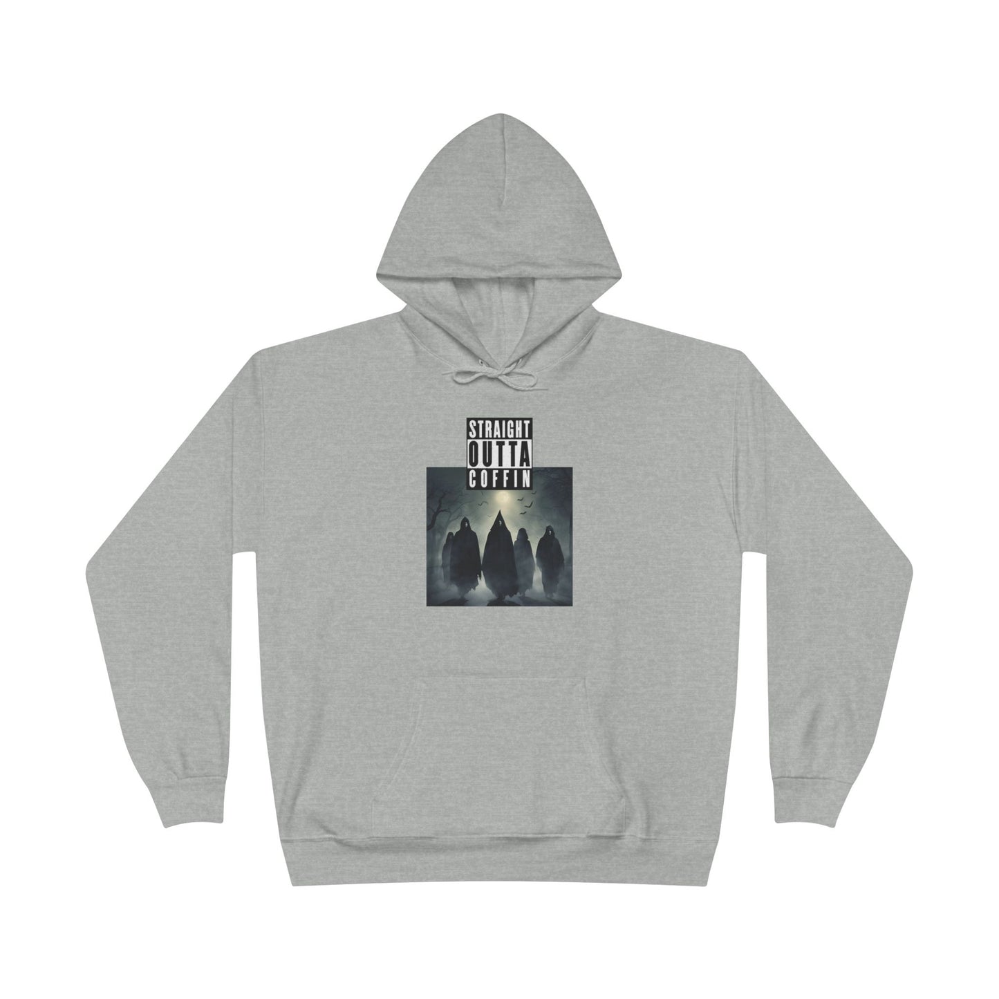 Straight Outta Coffin Unisex EcoSmart® Pullover Hoodie Sweatshirt