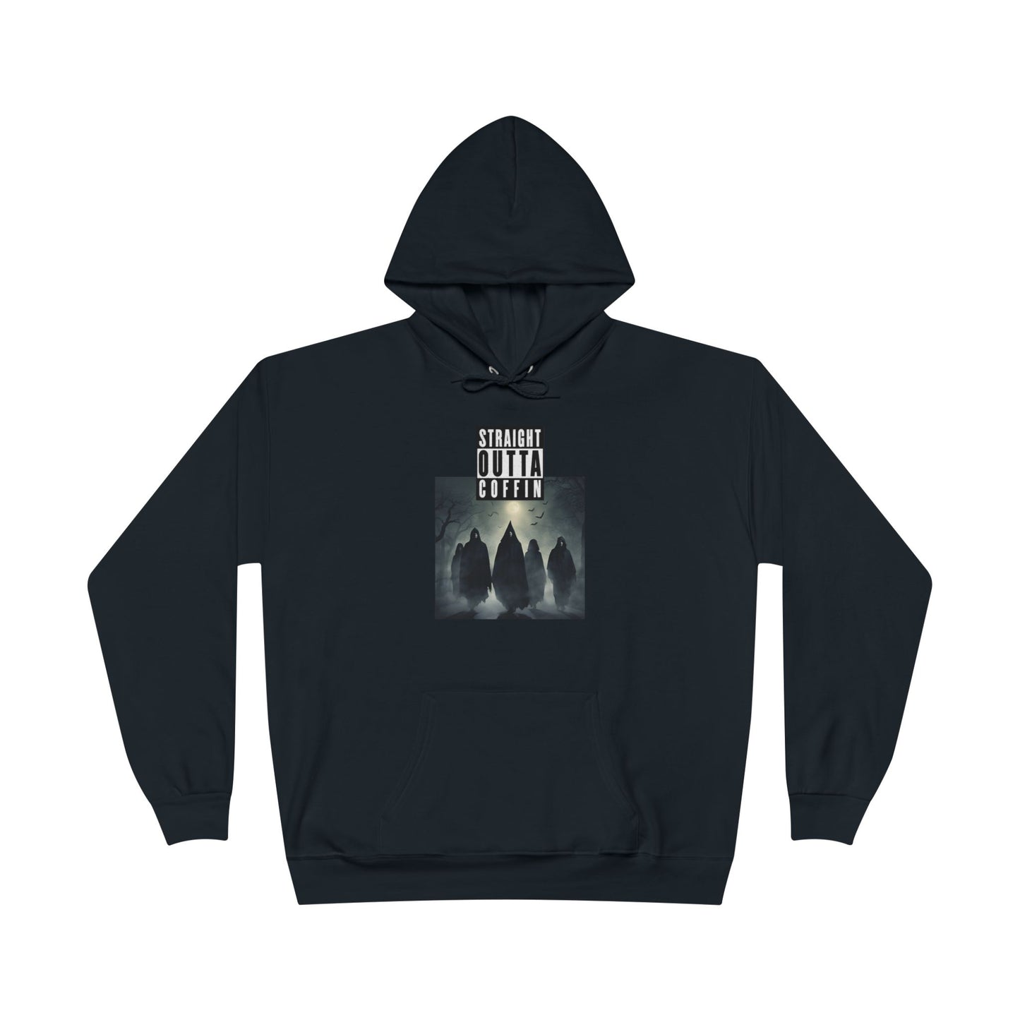 Straight Outta Coffin Unisex EcoSmart® Pullover Hoodie Sweatshirt