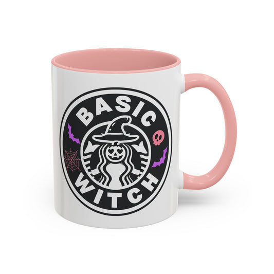 Basic Witch Mug – Funny Witchy Coffee Cup, Halloween Gift for Witches & Magic Lovers Accent Coffee Mug (11, 15oz)