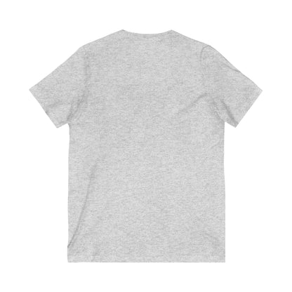 Strait Outta Coffin Unisex Jersey Short Sleeve V-Neck Tee