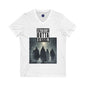 Strait Outta Coffin Unisex Jersey Short Sleeve V-Neck Tee