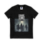 Strait Outta Coffin Unisex Jersey Short Sleeve V-Neck Tee